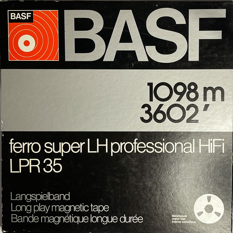 BASF LH Professional 10,5 Reel to Reel Tape