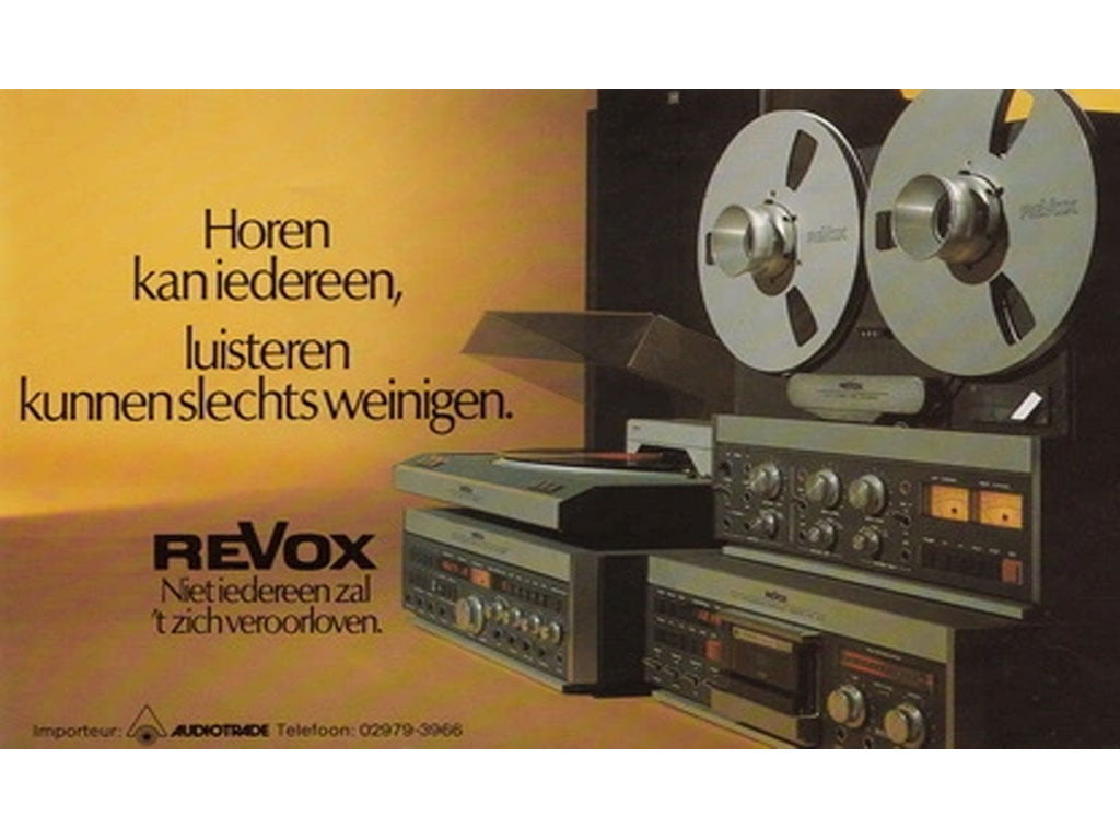 Revox A77 Reel to Reel Tape Player - For Parts or Repair Only READ 