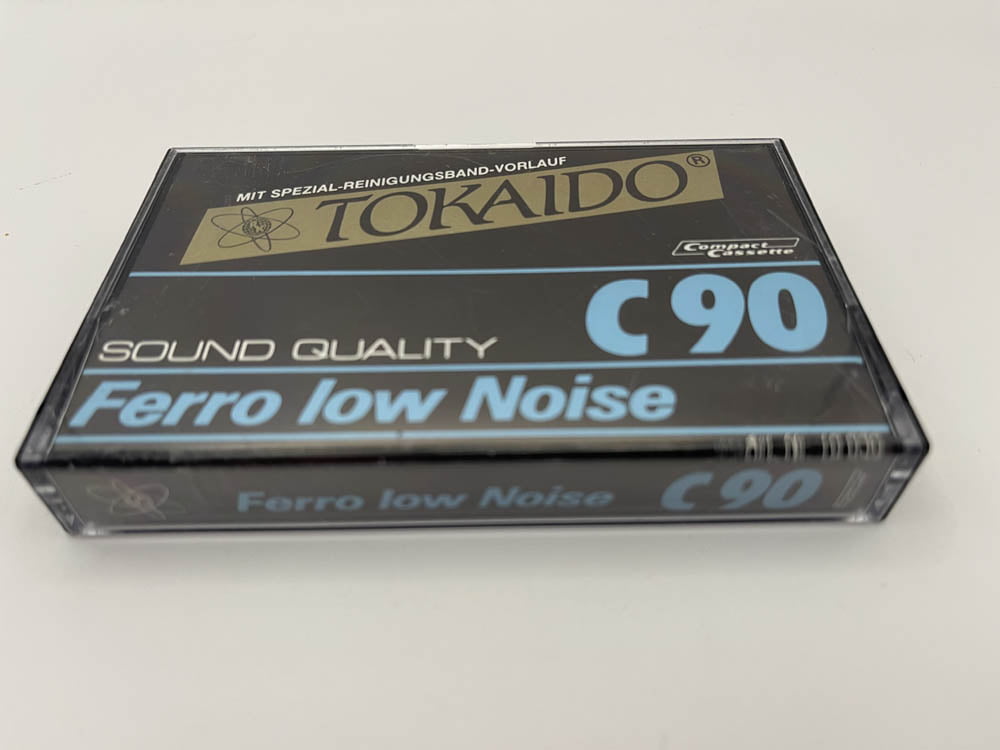 Nippon blank cassette tape C-90 Super LN - Rare Aluminium Reels 